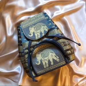 *BRAND NEW* Elephant  mini backpack from Thailand